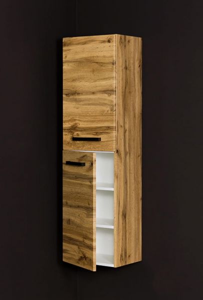 Badschrank SUSAN-LOFT, 2 Türen, Eiche Natur (HSG622T-L)