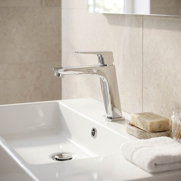 FERRO Waschtischarmatur VITTO VERDELINE, chrom (BVI2VL)