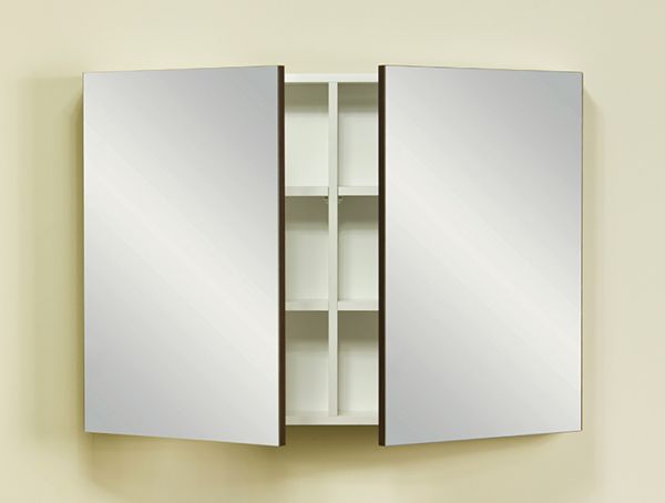 Spiegelschrank Breite 90 cm, Holzdekor antik, SPS9050