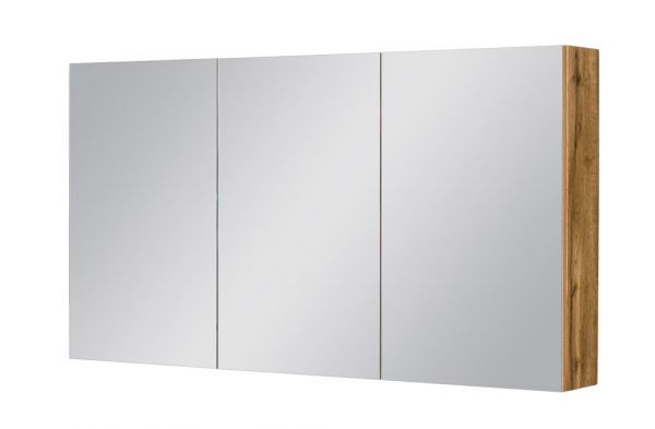 Spiegelschrank Breite 120 cm, Eiche Natur, SPS1262