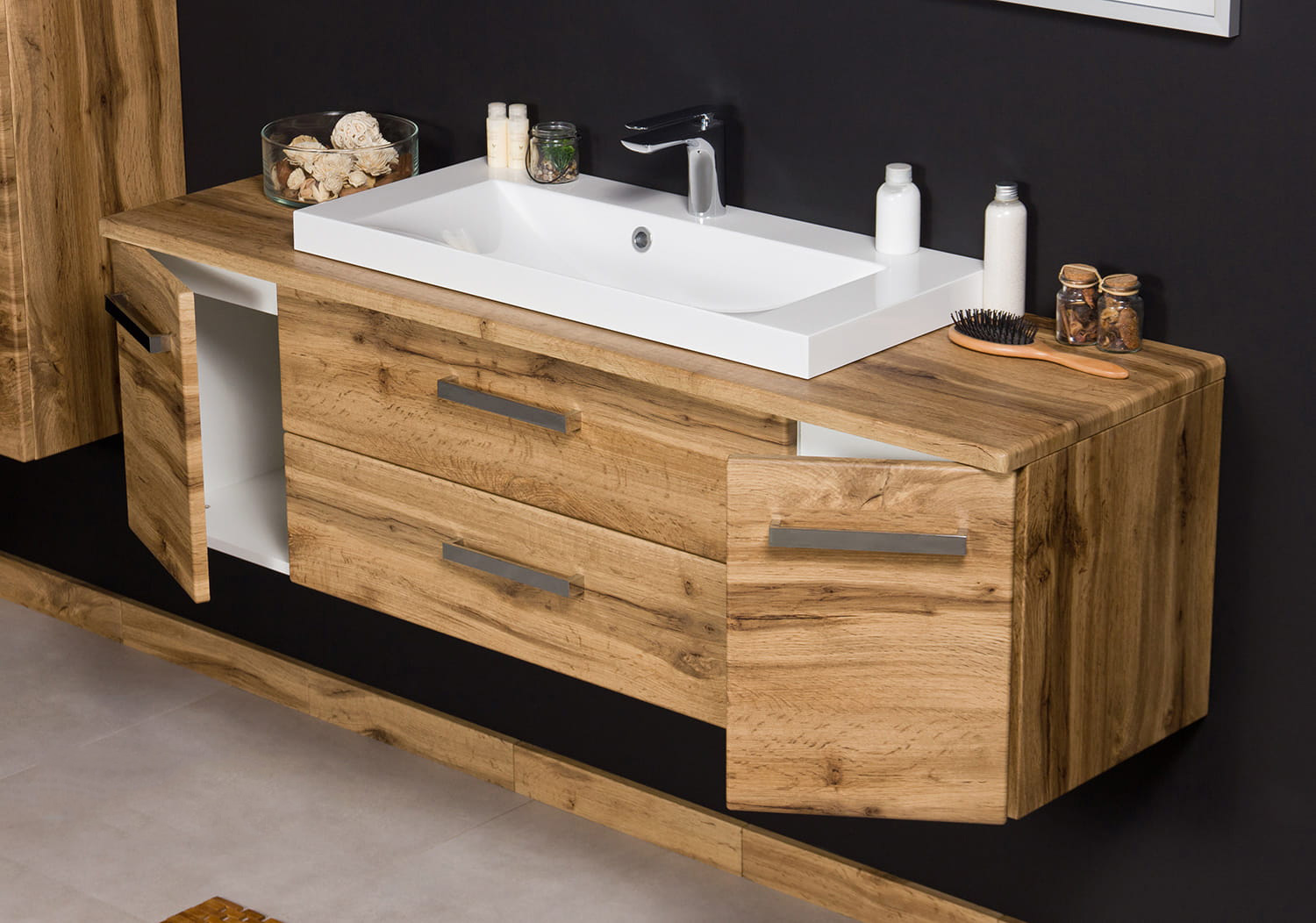 Spannende Badmbel Mit Holz Bilder
