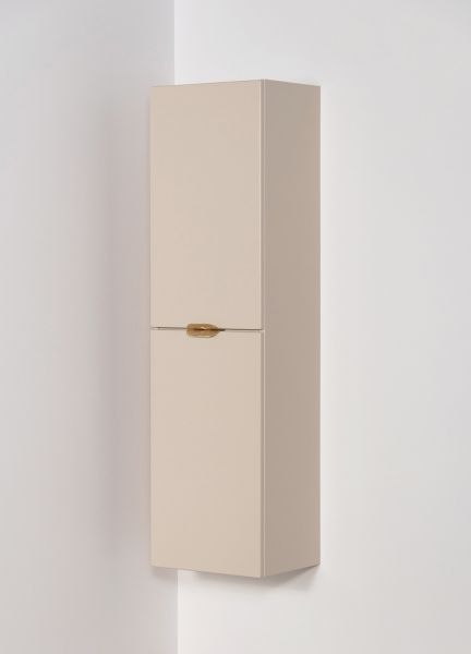 Bad Hochschrank MAGNOLIA, 2 Türen, sand satiniert, vormontiert