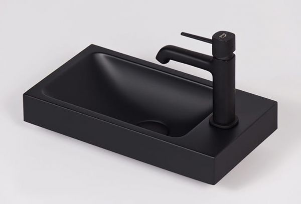 Handwaschbecken ADA400, schwarz matt (ADA400-CM)