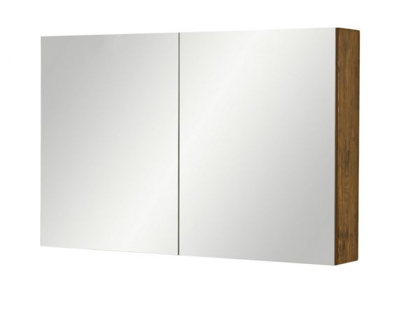 Spiegelschrank Breite 100 cm, Holzdekor antik (SPS1050)