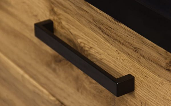 Midischrank LOFT, 1 Tür, 1 Schublade, Eiche Natur, vormontiert