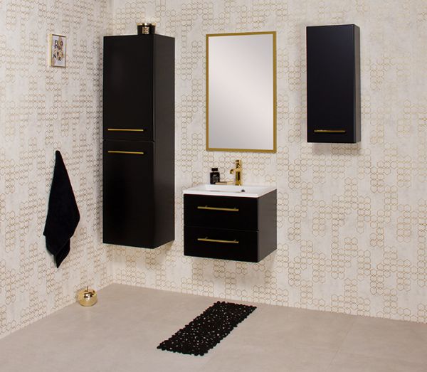 Waschplatz BELLI 50, schwarz matt (BL5048)