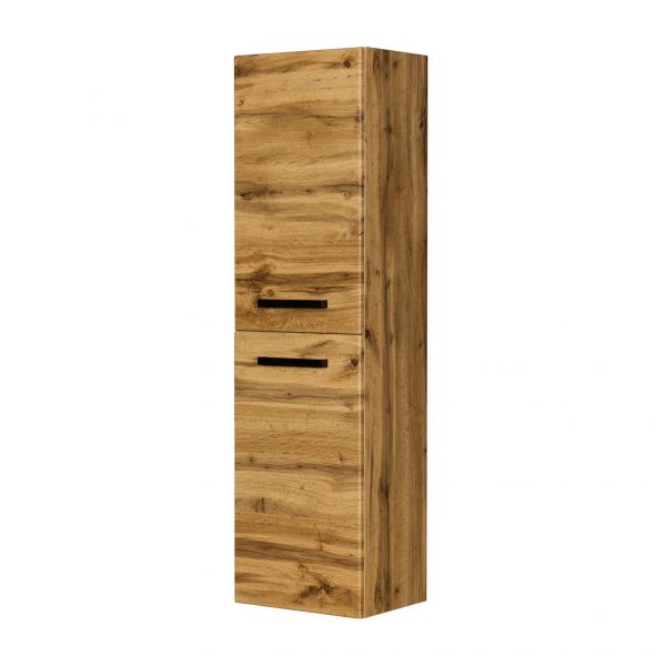 Hochschrank FOKUS-LOFT, Eiche Natur, 2 Türen, vormontiert