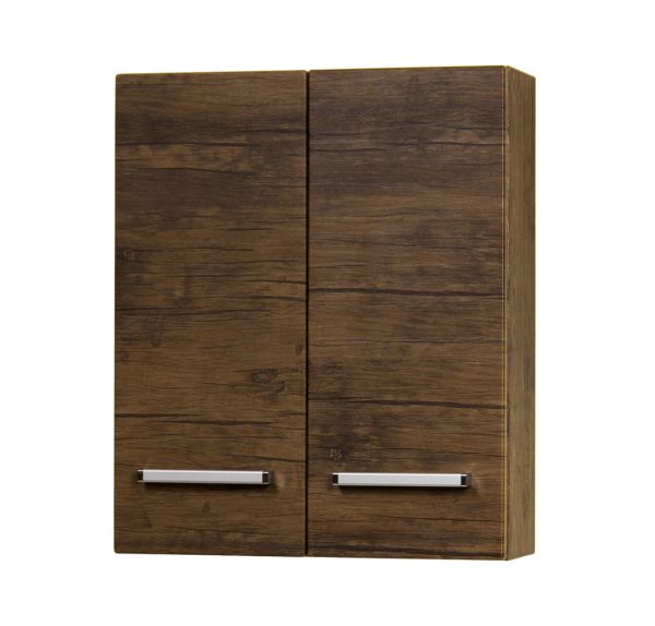 Bad-Hängeschrank Breite 60 cm, Holzdekor antik (HS6050)