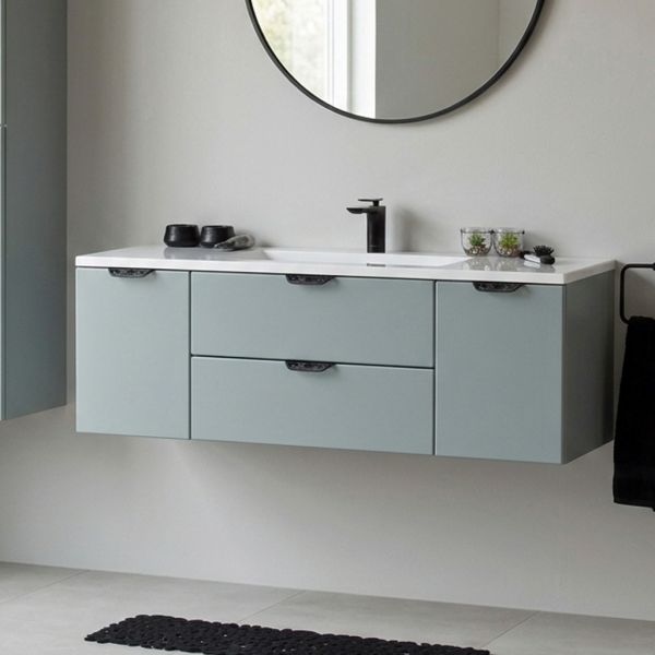 Badmöbel MAGNOLIA 120 cm, Gletscherblau (MAG120-BK)
