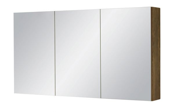 Spiegelschrank Breite 120 cm, Holzdekor antik, SPS1250
