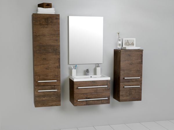 Quentis Waschplatz Genua Breite 60 cm Holzdekor antikWaschplatz Genua Breite 60 cm, Holzdekor antik, GE6250