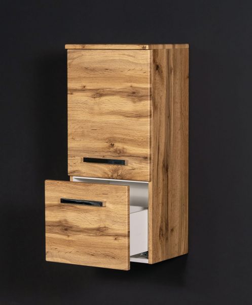 Badschrank Midi, ! Tür, 1 Schublade, Eiche Natur