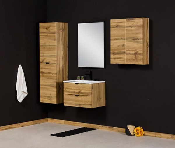 VICTA Hängeschrank, Breite 60 cm, Eiche Natur, VIC6062